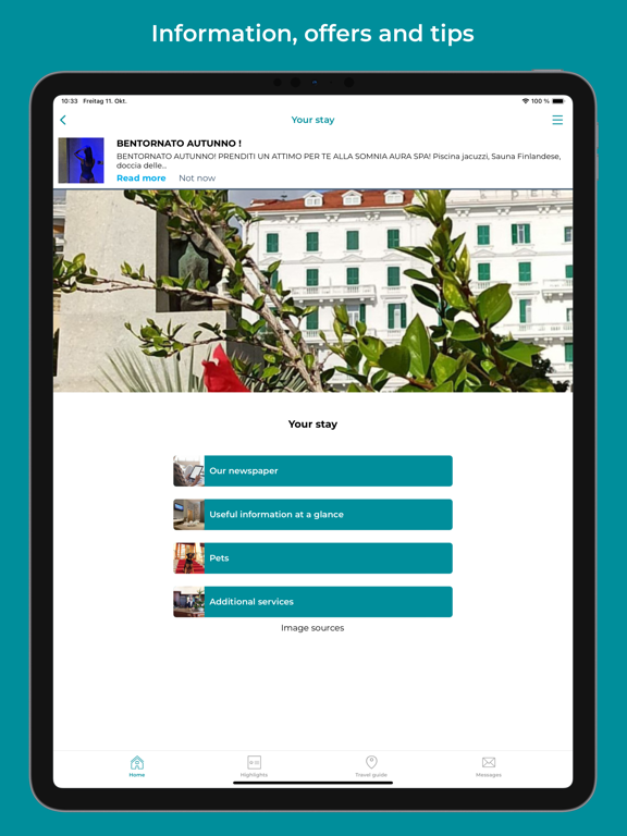 Grand Hotel & Des Anglais iPad screenshot