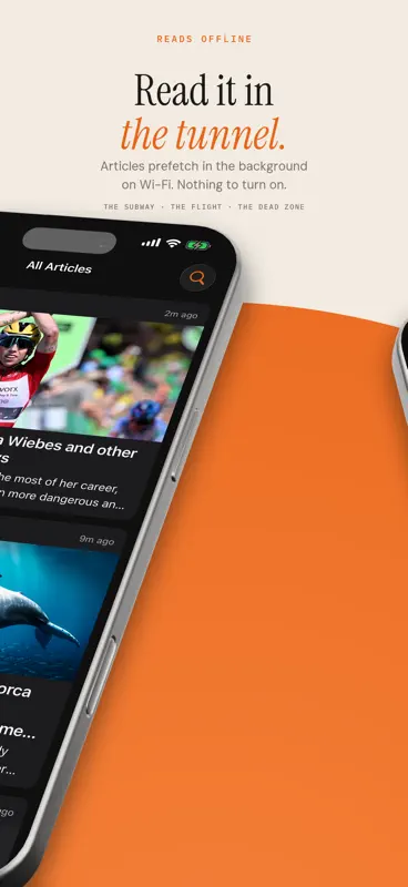 content — RSS feed reader screenshot 2 of 3
