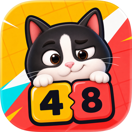 2048 Meow: Cat Merge Puzzle