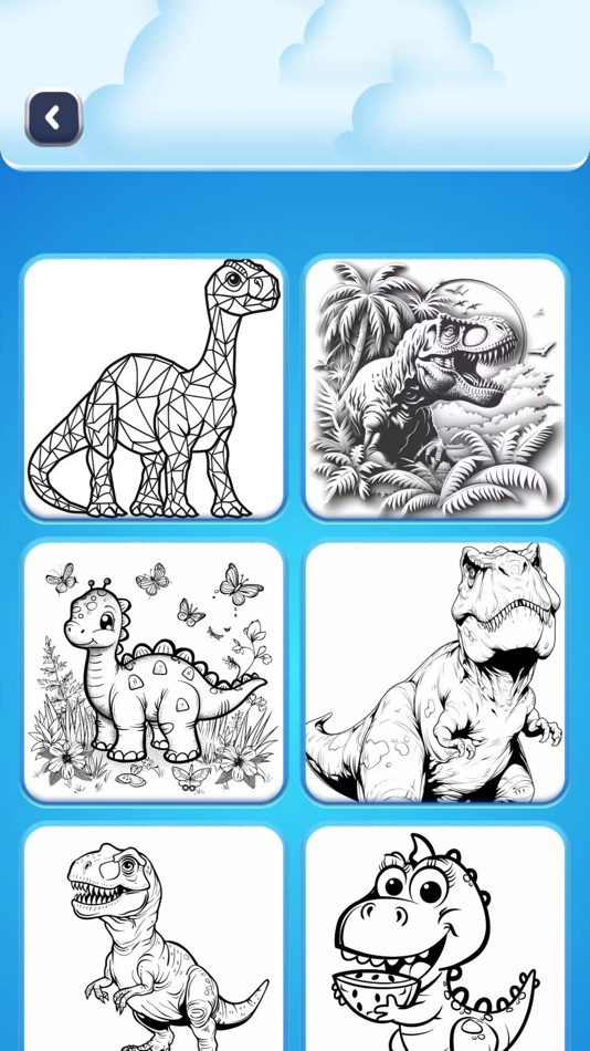 #3. Dino Coloring Game Draw Fun (iOS) 由: London Playfinity Technology