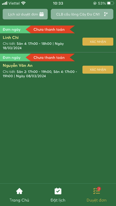 ALOBO - Quản lý sân thể thao Screenshot