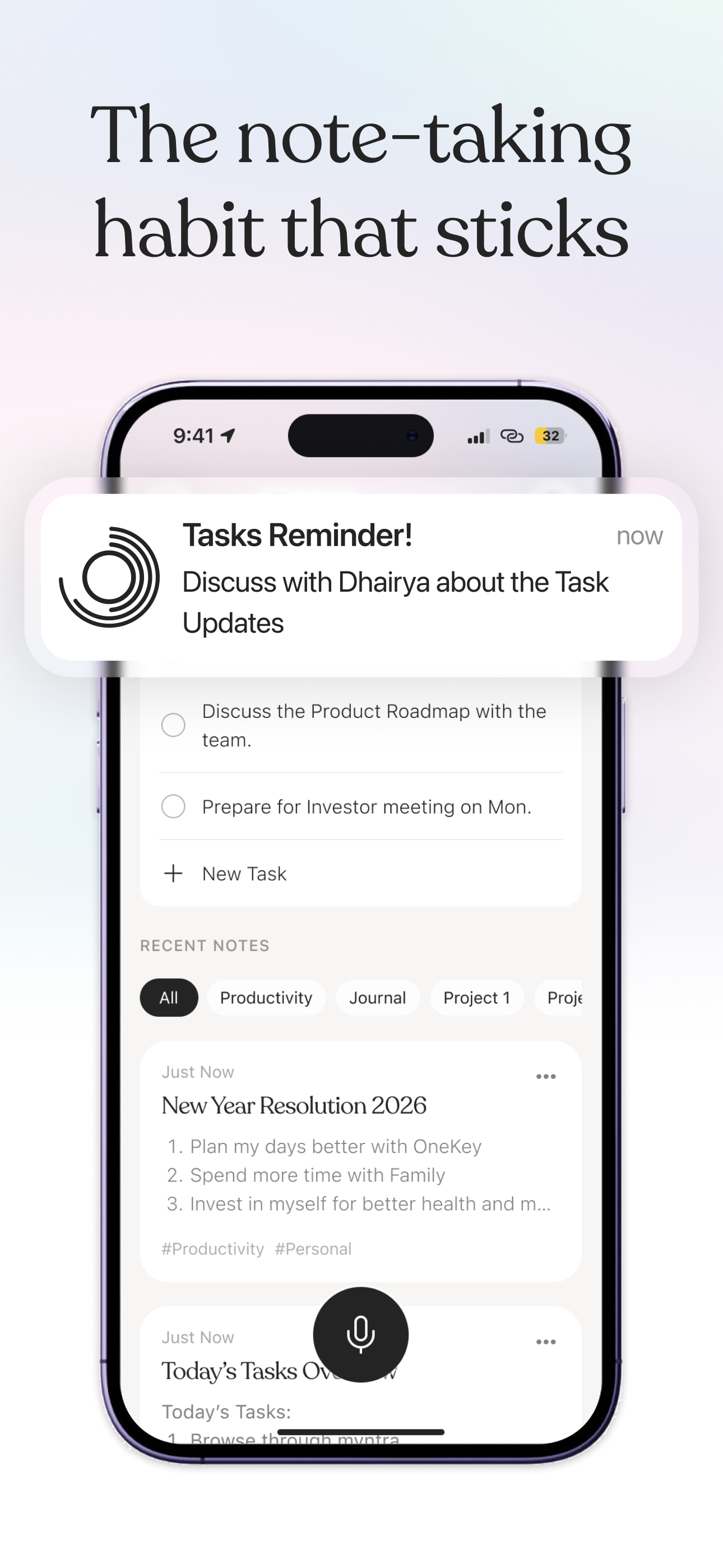 AI Voice Notes - OneKey screenshot 11