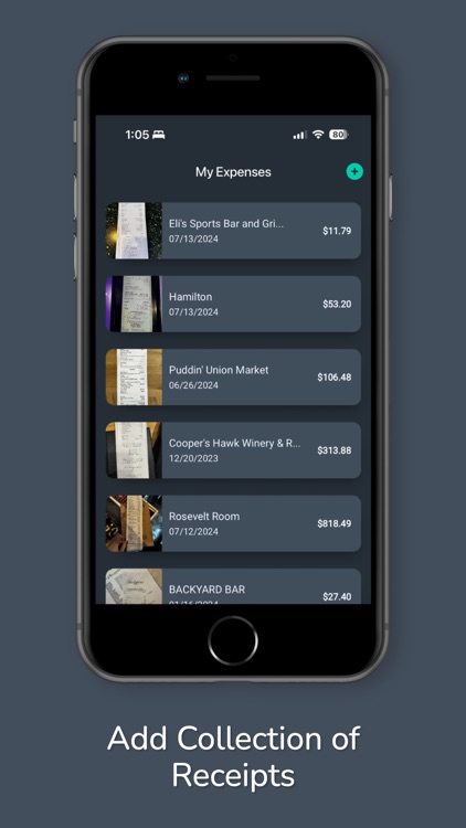Expense It - Receipt Tracker