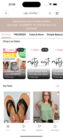 The Empty Nest Boutique Screenshot 2 of 4