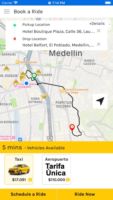 Taxi Zone Pasajeros Screenshot