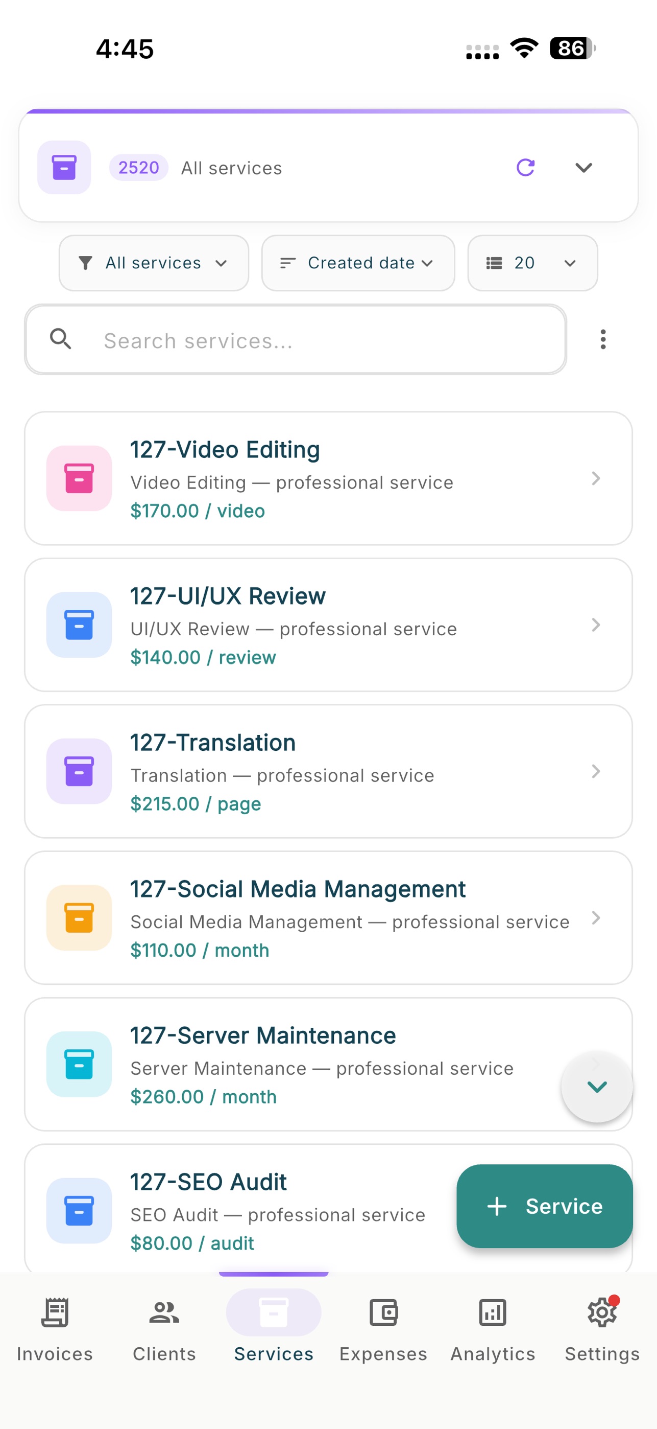 Screenshot 7 of OgreBill