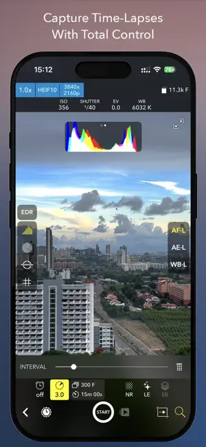 Skyflow – Time-lapse Camera screenshot 1