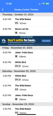 App screenshot