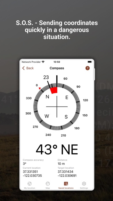 My GPS Coordinates Lite Screenshot