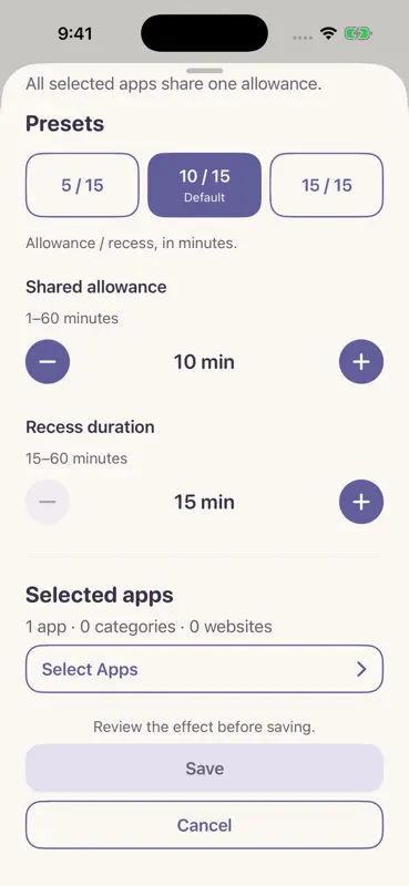 ScreenRecess: Gentle Rhythm screenshot 3 of 6