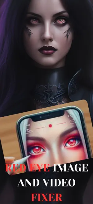 Red Eye Correction:Video-Image screenshot 1