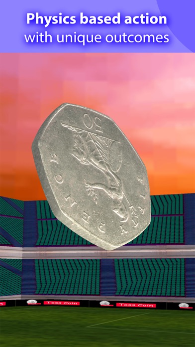 Coin Toss - flip a coin games Screenshot