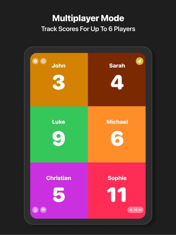 Score Keeper - Track Points iPad screenshot
