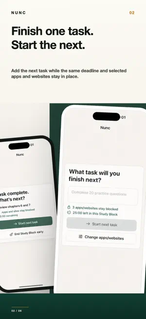 Nunc: Screen Time Control screenshot 2