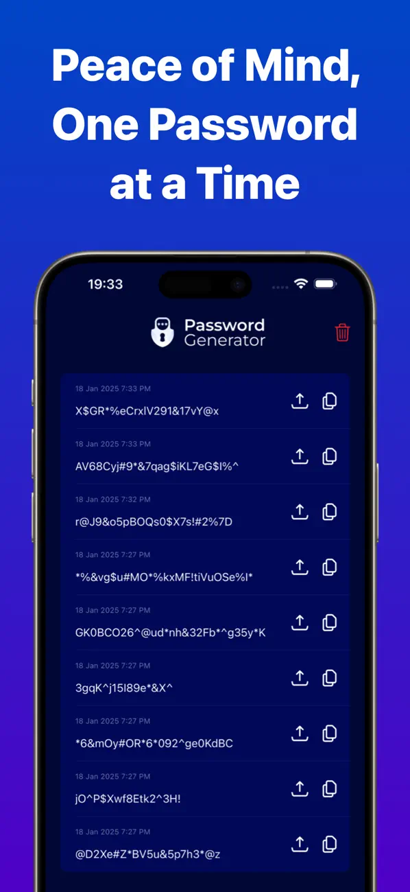 Screenshot #3 pour Password Generator App #