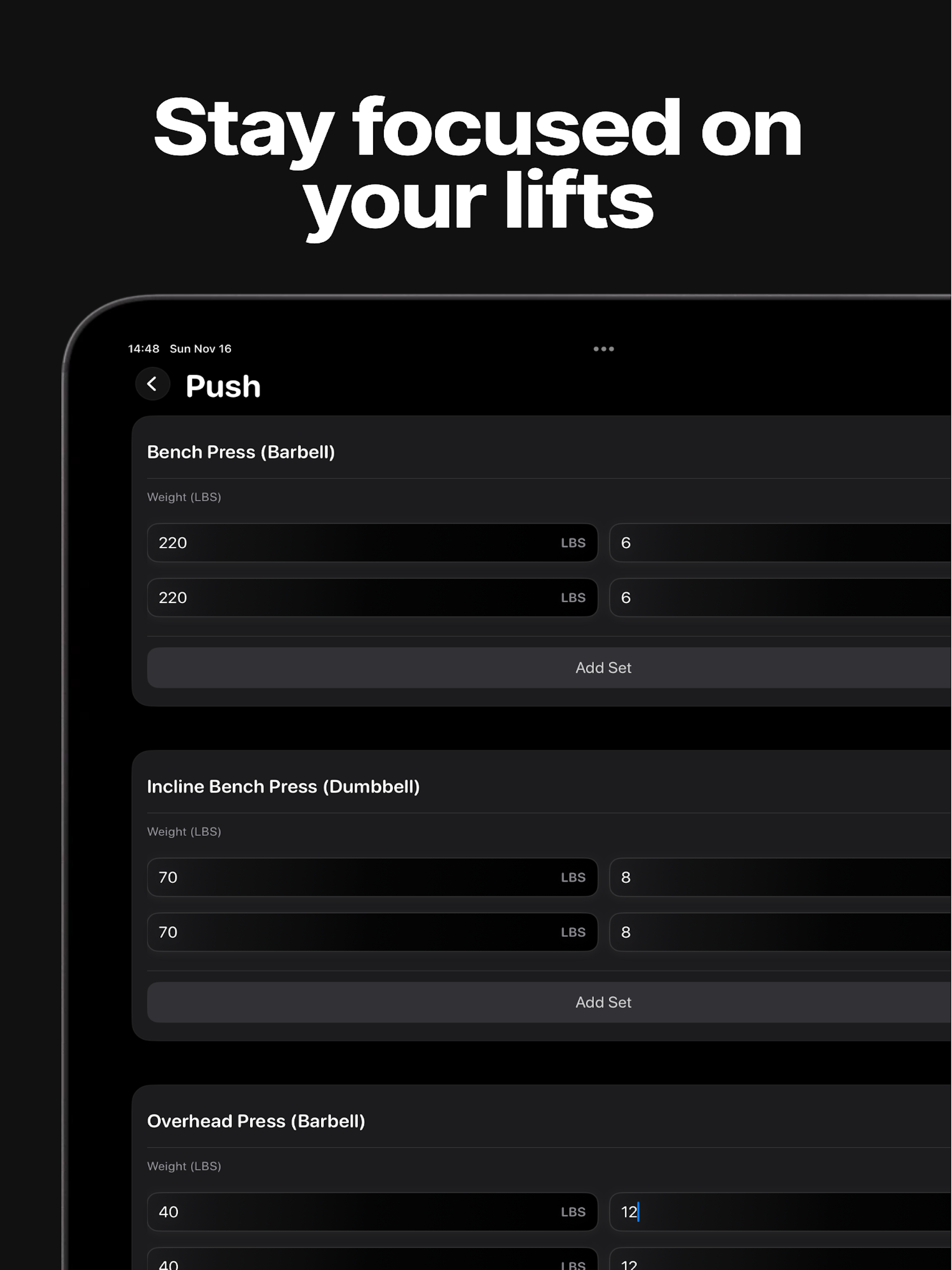 Forma Workout Journal screenshot 11