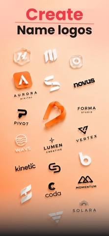 Looka AI Logo Generator APP iPhone screenshot 2