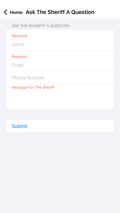 Screenshot 2 of Ellis County Sheriff’s Office App