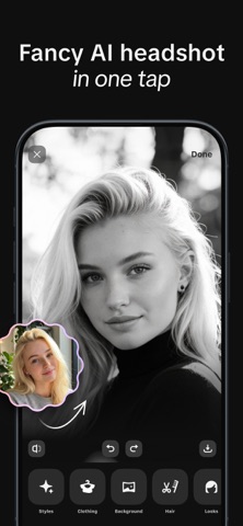 GIO: AI Headshot Generator Pro App Store preview screenshot 6