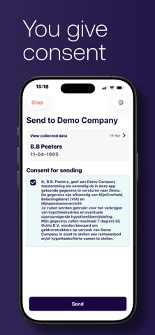 App screenshot