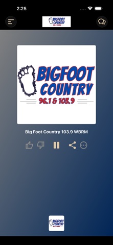 Big Foot Country 103.9 WBRM screenshot