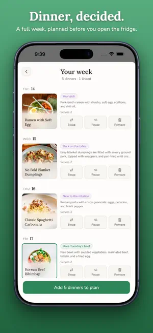 Prepful - Meal Planning screenshot 1