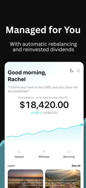 Harvest Faith-Based Investing screenshot 3