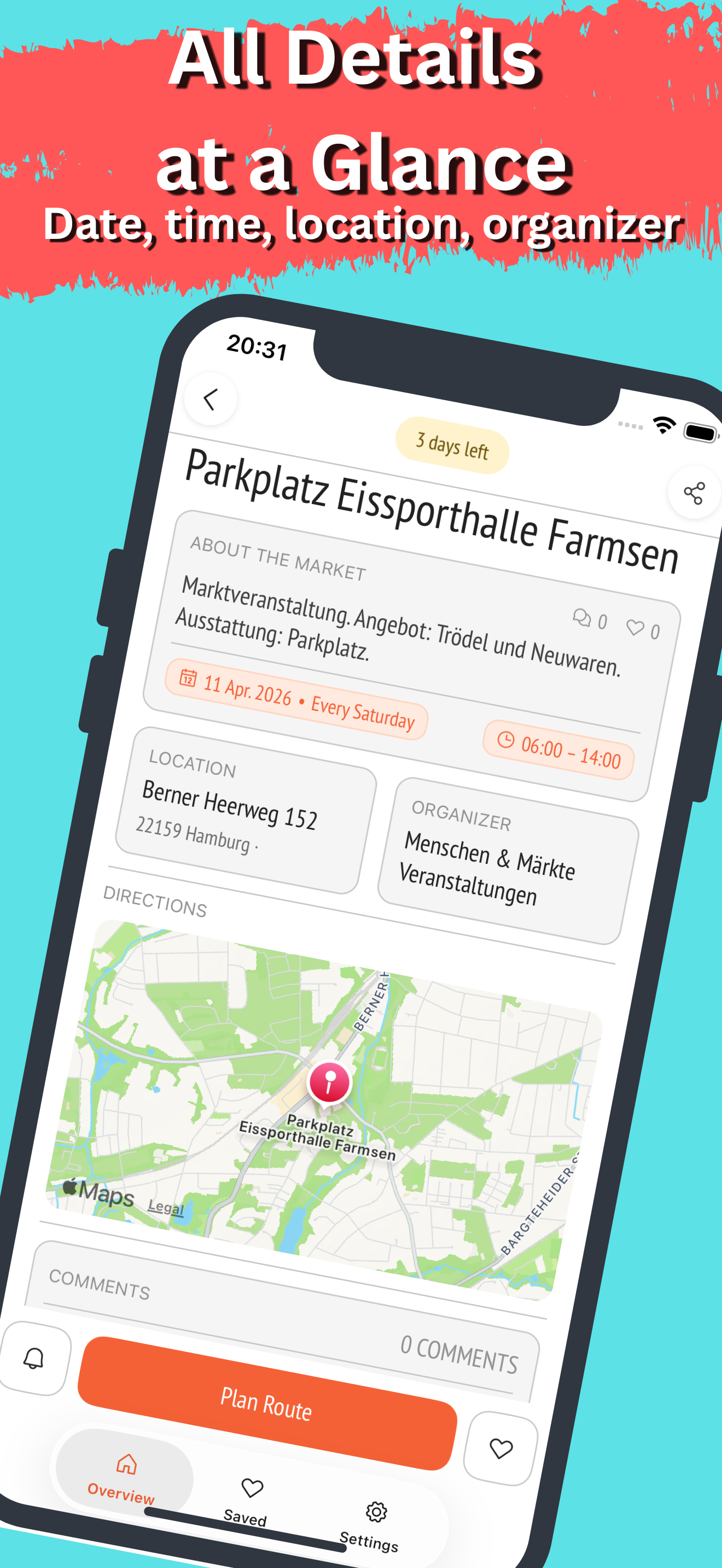 Flohmarkt Finder screenshot 4