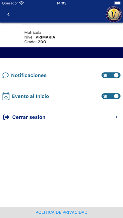 Instituto Victoria Screenshot