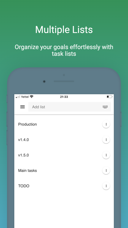 #4. TaskView: ToDo List & Tasks (iOS) Podle: Nikolay Giman