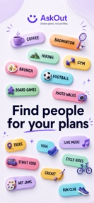 AskOut: Post & Join Plans screenshot