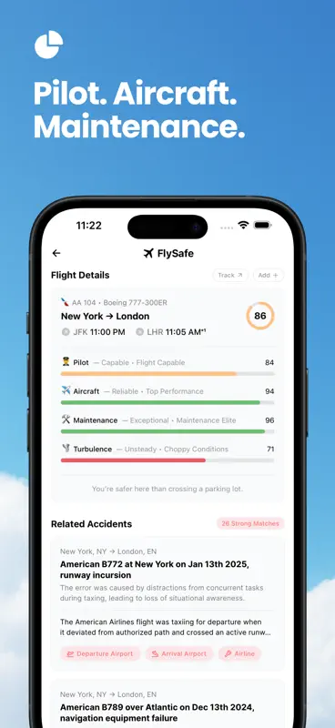 FlySafe: Flight Safety Score screenshot 2 of 6