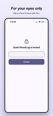 Quiet MoodLog Screenshot 7 of 8