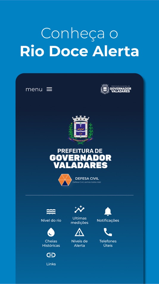 #1. Rio Doce Alerta (iOS) 由: Prefeitura Municipal de Governador Valadares