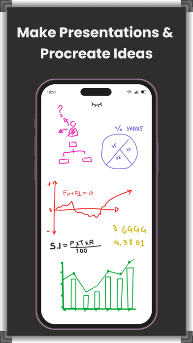 Drawing and Writing Whiteboard Screenshot