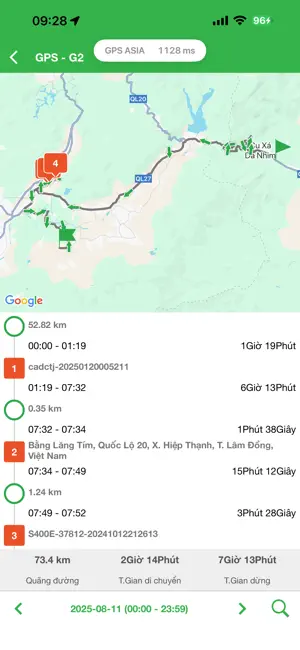 GPS ASIA screenshot 3