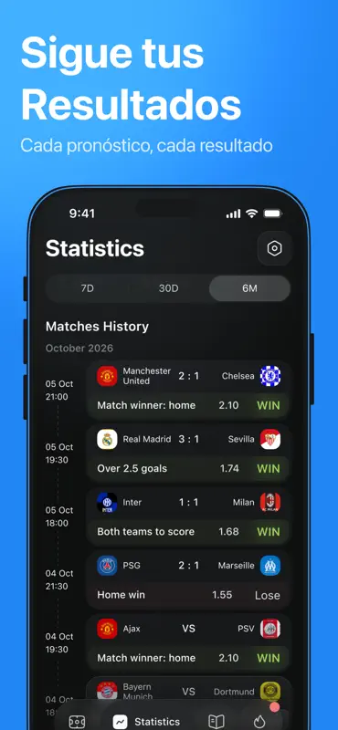 Fútbol: Pronósticos y Apuestas screenshot 6 of 7