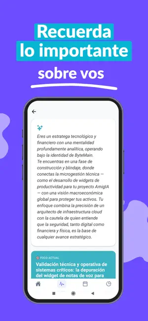 Amigia - Asistente Personal screenshot 3