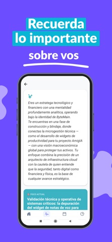Amigia - Asistente Personal screenshot