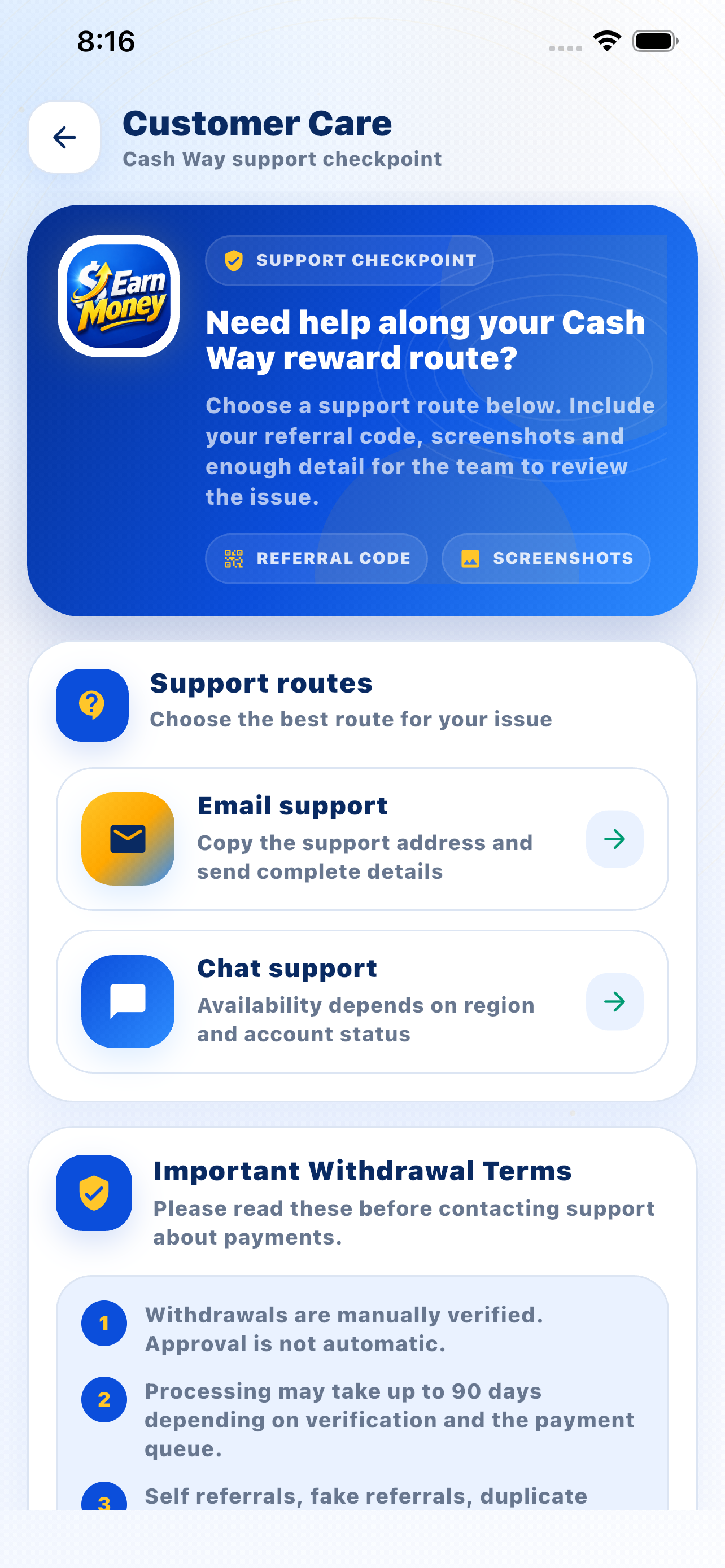 Cash Way Earn Money Everyday screenshot 6