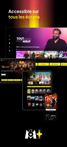 M6+ : Streaming & Tv Replay iPhone screenshot 4