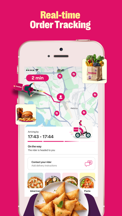 foodora Finland: Food delivery Screenshot