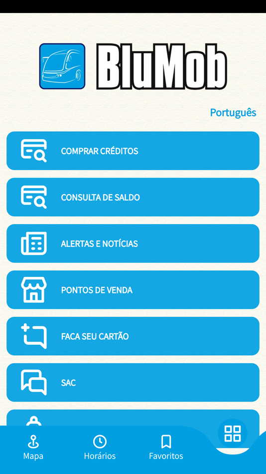 #7. BluMob (iOS) By: Mobilibus desenvolvimento e consultoria de sistemas Ltda