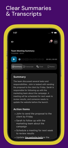 AI Notes, Voice Recorder Talki Screenshot 7 of 10