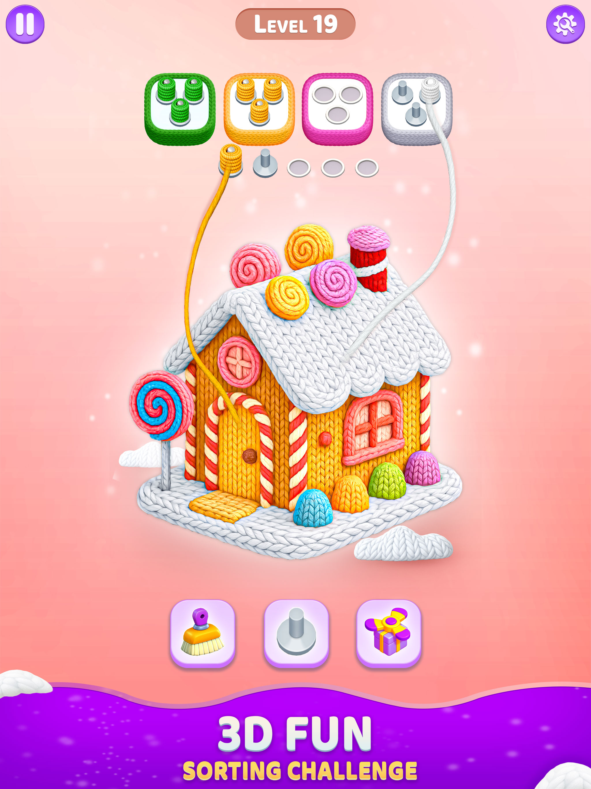 Wool Crush: Unravel Master 3D