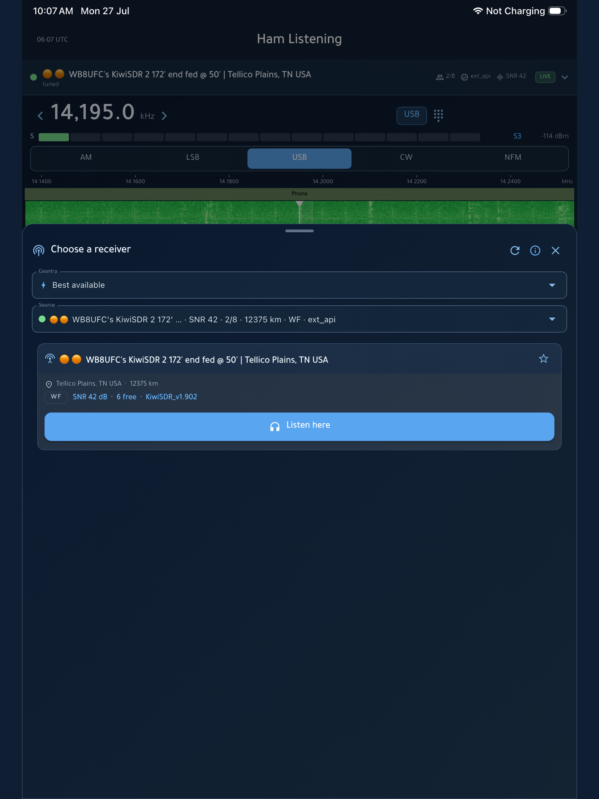 Ham Listening screenshot 9