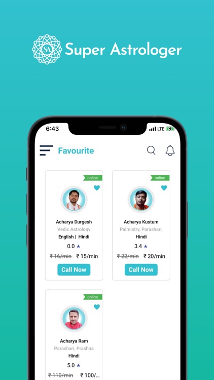 Super Astrologer : Talk Now