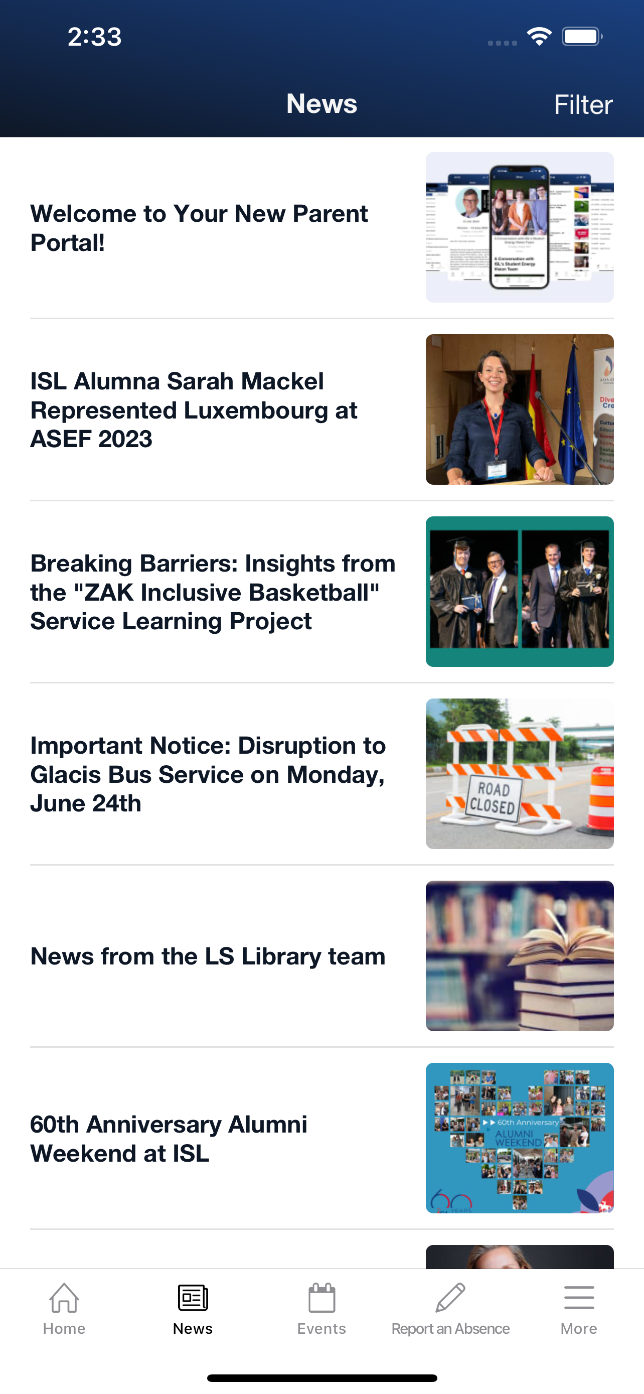 myISL Portal (islux)