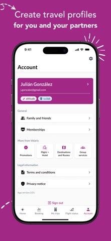 Volaris App Store screenshot 3