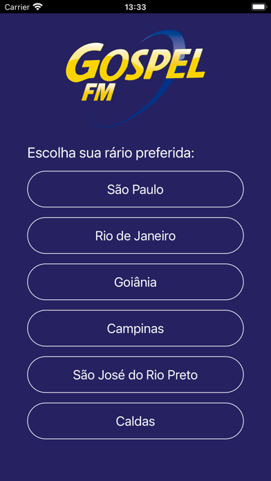 Radio Gospel FM | Brasil Screenshot